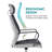 Hilbert Polyester Blend Task Chair with Headrest