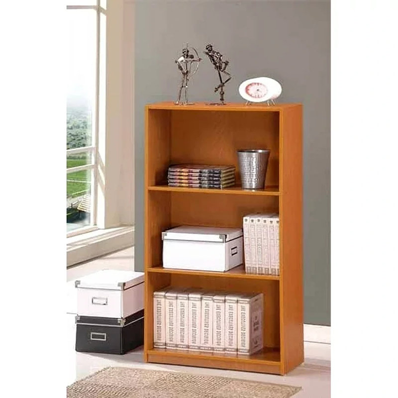 Bibliothèque standard H 39,5 po x l 21,75 po Barhorst, Cerisier clair