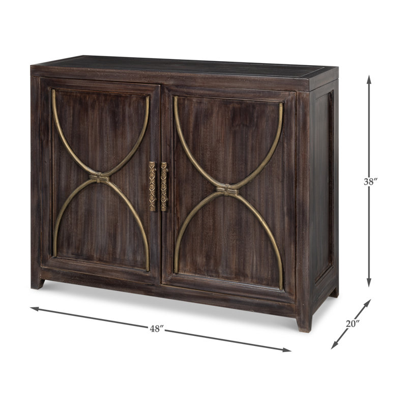 Details 48'' W Solid Wood Credenza