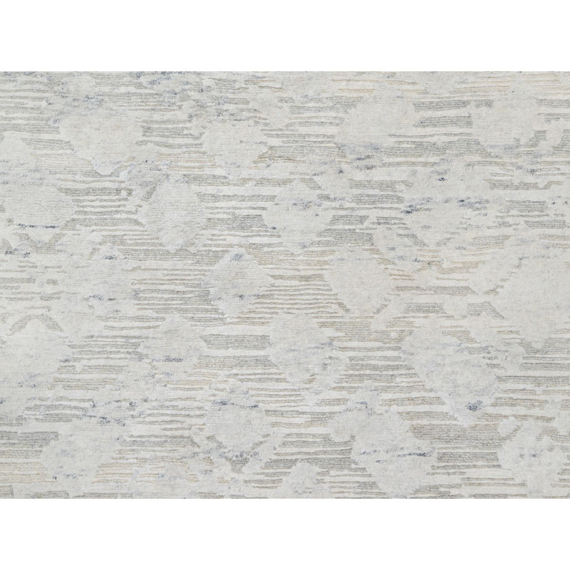 Dhilon One-of-a-Kind 10' X 10' New Age Square Wool Area Rug