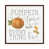Toile avec cadre en bois brun classique est en rupture de stock