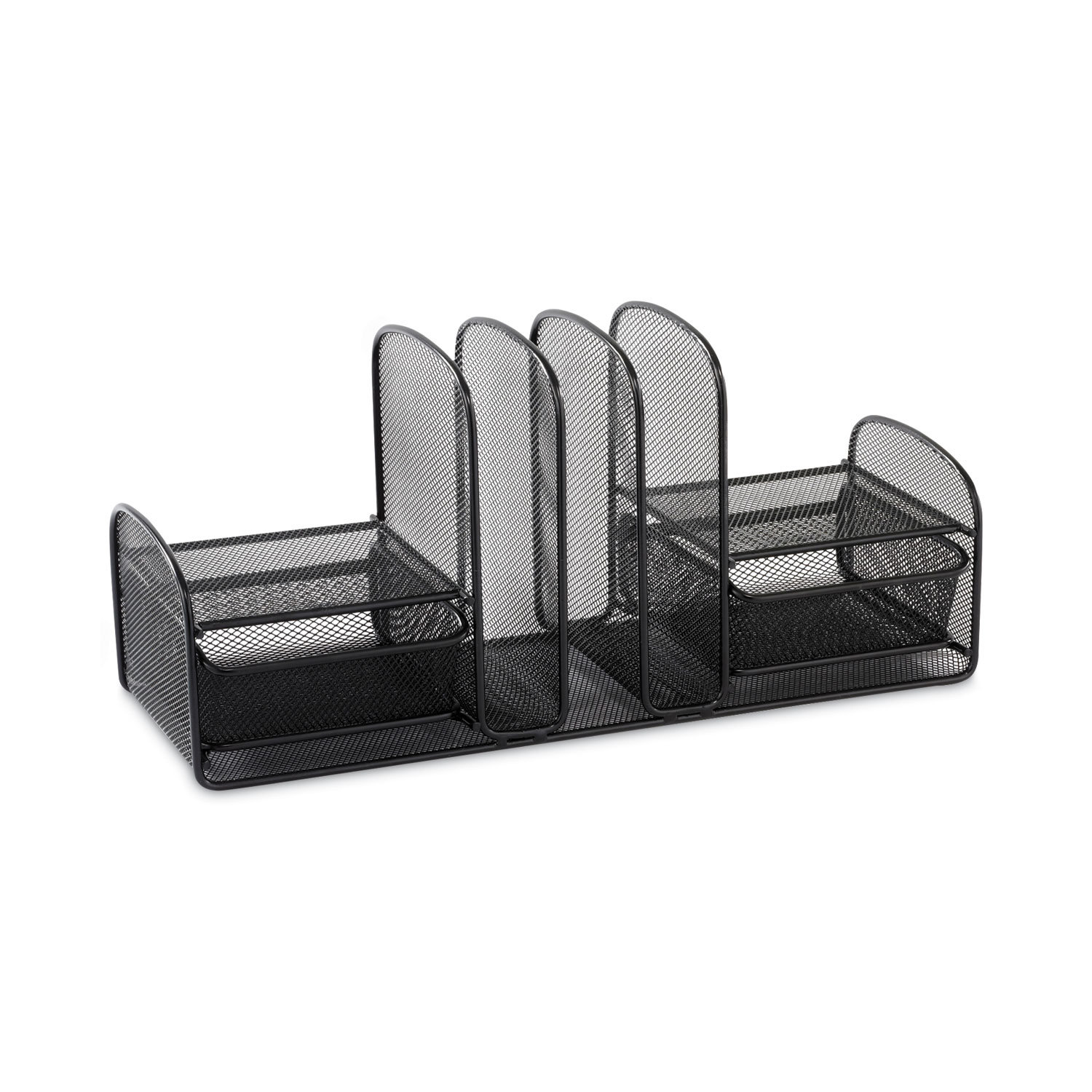 Wayfair Basics Bontrager 6-Piece Desk Organizer Set Wayfair Basics Color: Black