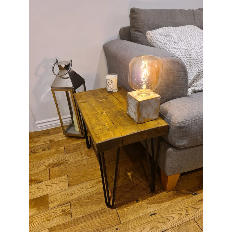Dima Solid Wood End Table
