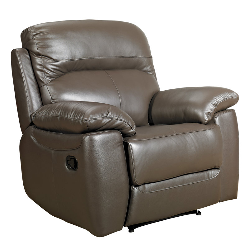 Schiavone 98cm Wide Standard Recliner, Brown