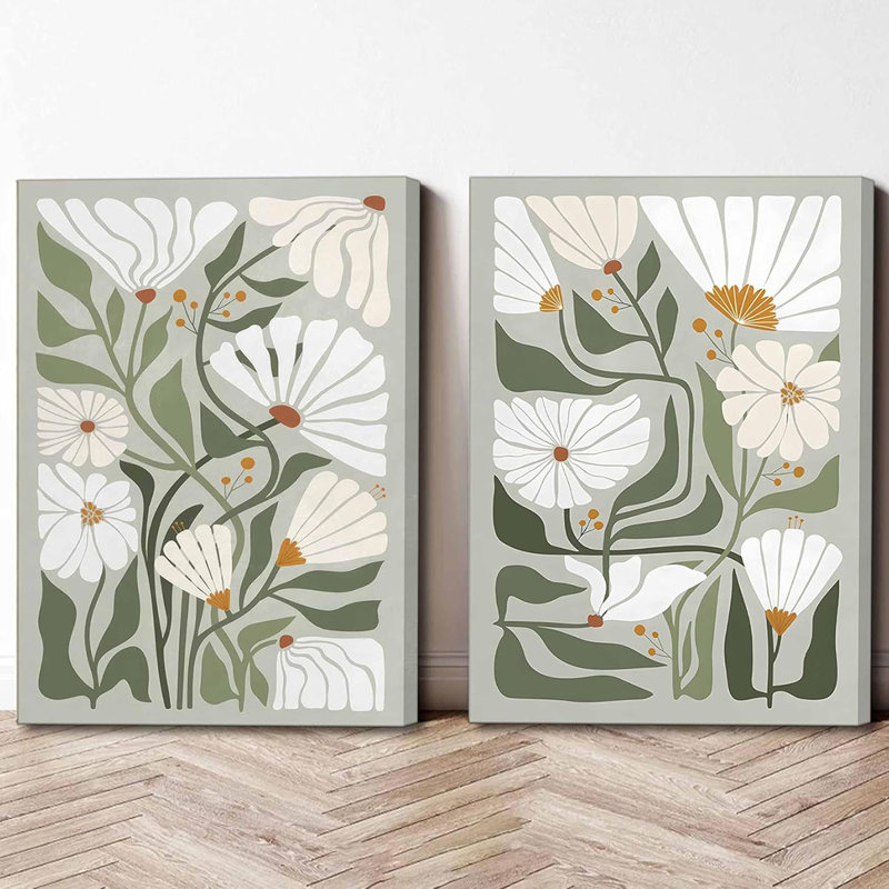 2 Piece Wrapped Canvas Print