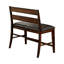Banc en similicuir Gregor