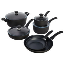 Shop Ballarini Asti Aluminum 10-Piece Nonstick Cookware Set