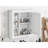 Modern Bathroom Cabinet, 35'' X 28'', Ample Storage Capacity, Stylish Decor Elegant Design-866270742