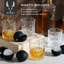 9 oz Ensemble de verres à whisky en silicone