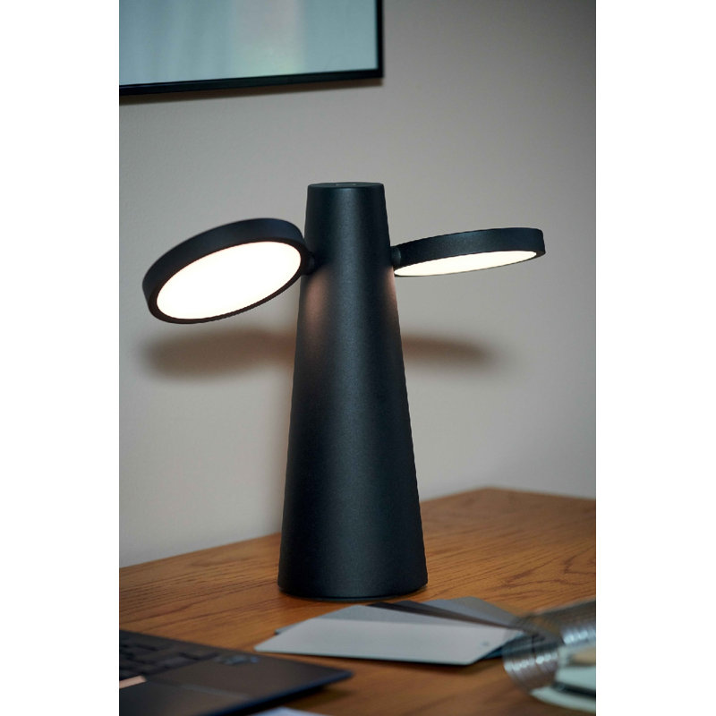 Oto LED Outdoor Table Lamp, Liquorice