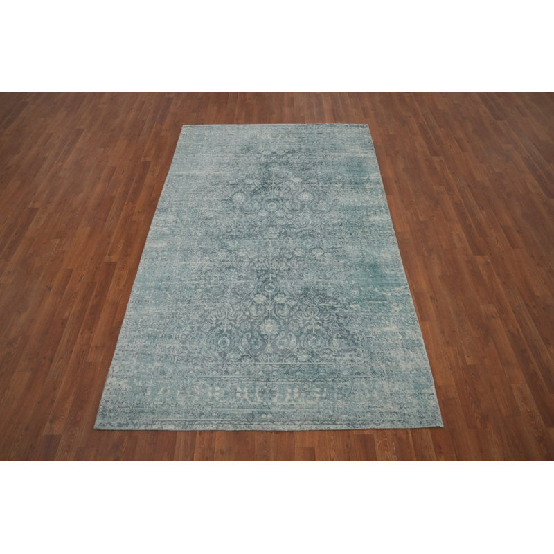 Tapis oriental fait à la main Oushak 5 x 8