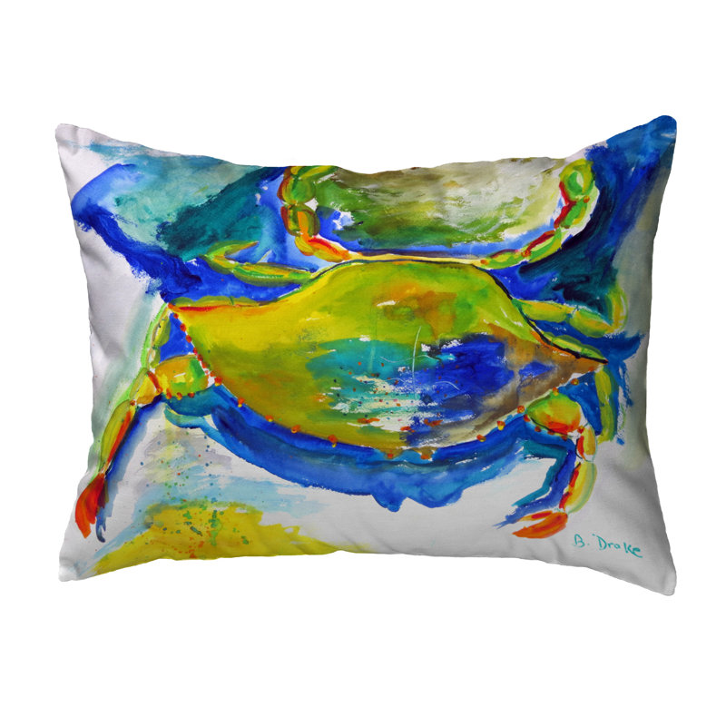 Outdoor Reversible Throw Pillow