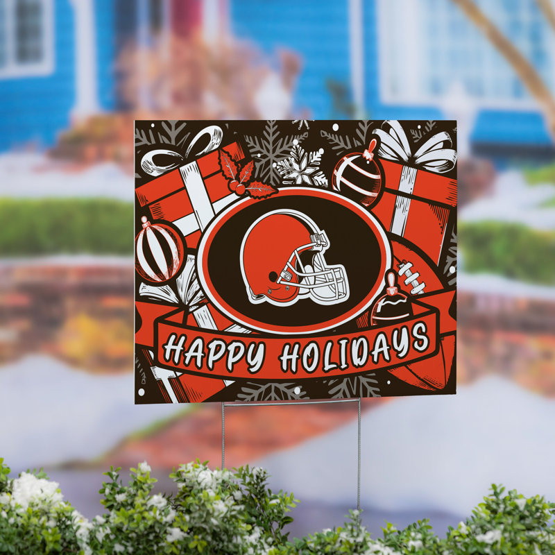 Enseigne de Cleveland Browns, fête
