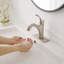 Robinet pour salle de bain à poignée simple avec drain-92892590