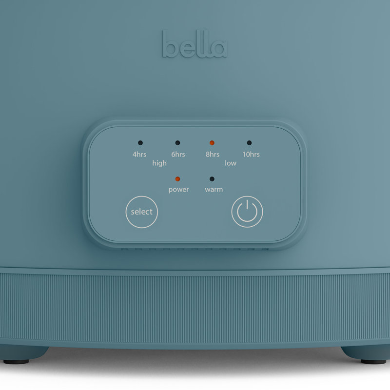 Bella 6.0 QT Programmable Slow Cooker, Surf