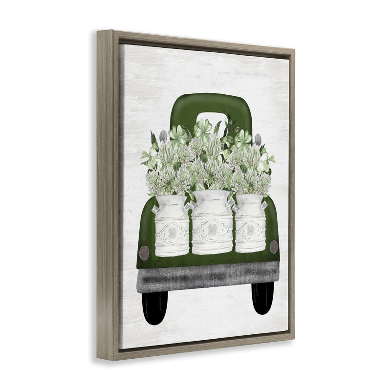Cadre flottant Spring Shamrock Assortments, Cadre flottant orme Montalcino, H 21 po x l 17 po