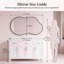 Aluminium Free Form Wall Vanity Mirror-573295648