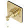 Kingston Brass Single-Handle Wall Mount Three-Way Diverter Valve with Trim Kit