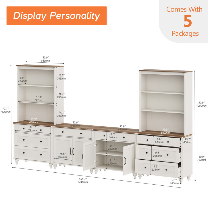 Buffet Corretta, Blanc