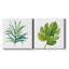 Palmier III - ensemble de 2 reproductions d'art sur toile tendue-990255901