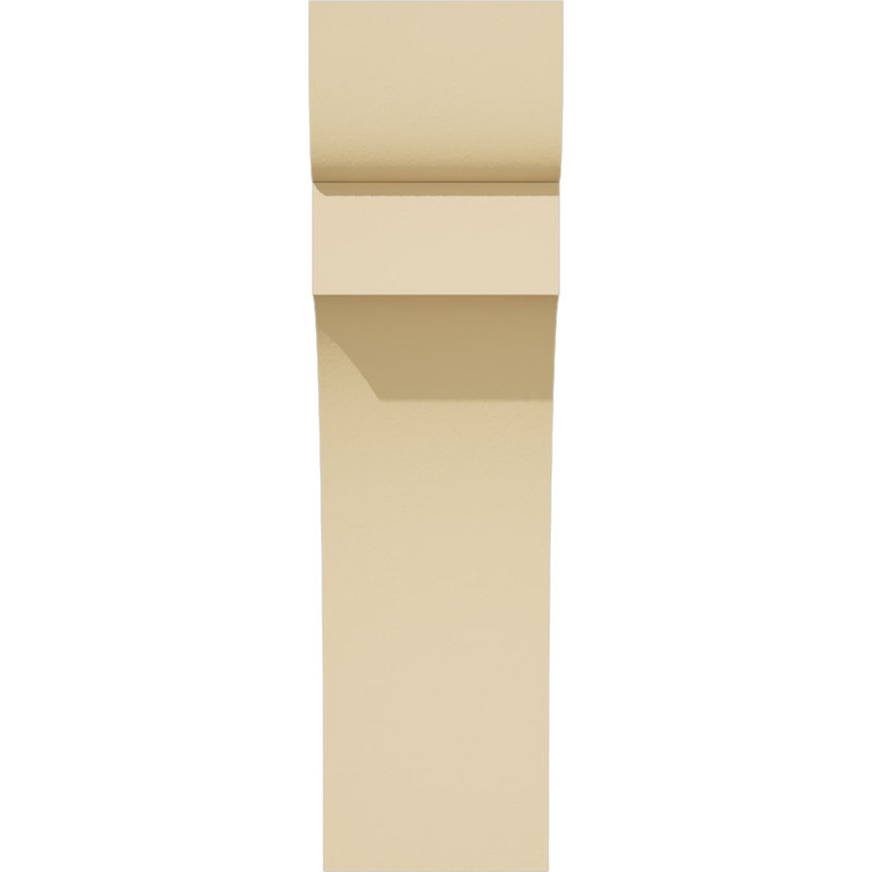 Corbeau en uréthane Yorktown Signature, brun clair apprêté, H 20 po x l 5,5 po x P 8 po