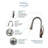 Transolid Layla Pull Out Kitchen Faucet-26308868