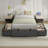 Twin Size Bed Frame With 2 Large Storage Drawers