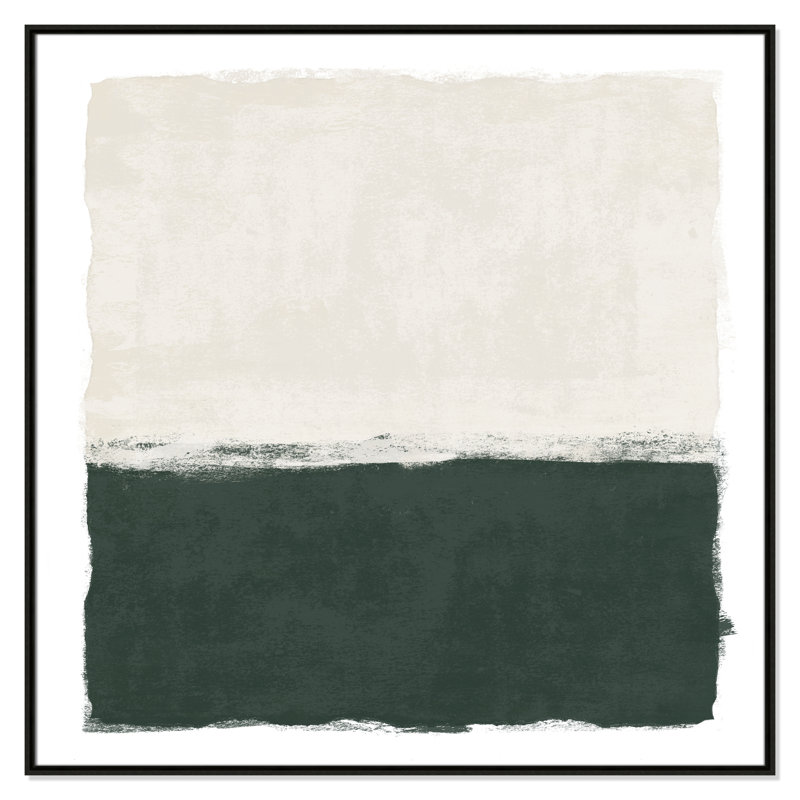 «Primal Forest II - Square Vesrion Print» par Natalie Carpentieri, H 46,5 po x l 46,5 po, Flottant espresso