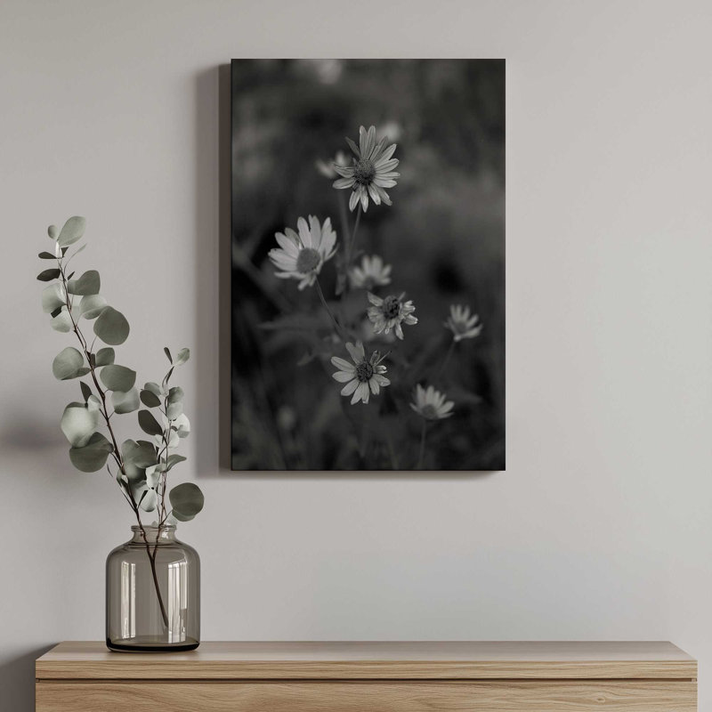 «Black Eyed Susans» par Tony Smith, reproduction d'art sur toile, H 18 po x l 12 po