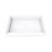 DreamLine DreamStone 34 in. D x 48 in. W Base and Wall Kit in White Traditional Subway Pattern