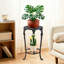 Grand support à plantes Table de plante en fonte robuste pour l'extérieur