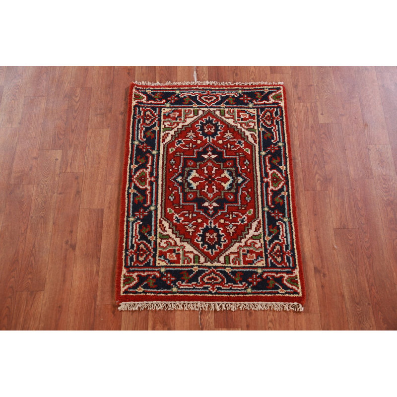 Tapis traditionnel indien fait à la main 2 x 3