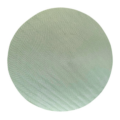 Tapis tressé à la main lime Rogalski