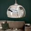Emma 1 - Light Chrome Single Pendant