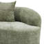 Canapé courbé avec accoudoir rond, canapé à compression avec 2 coussins, canapé pour petit espace, salon, chambre à coucher, sans assemblage-193660895
