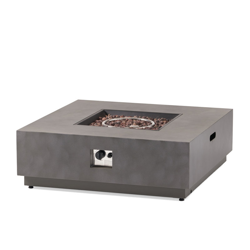 SQUARE Iron FIRE PIT-50 000 BTU