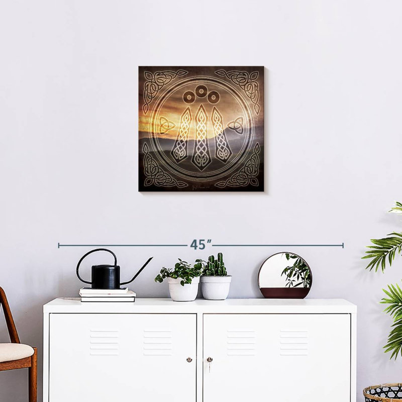 Celtic Awen, 20" H x 20" W
