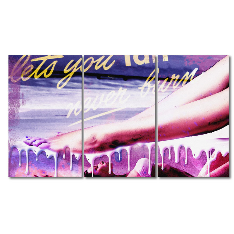 3 Piece Wrapped Canvas Print