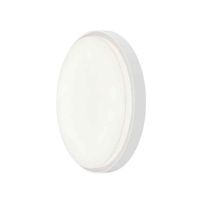Float-Flush Mount, 28 W, 2.5" H x 11.5" W x 11.5" D, White