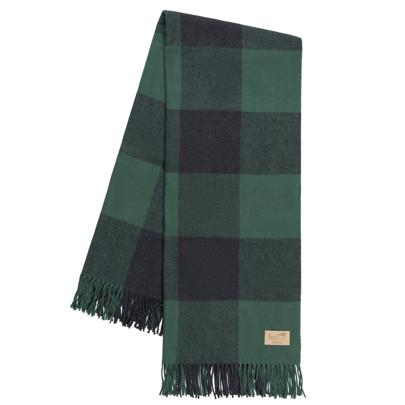 Buffalo Check Throws, Pine/Graphite