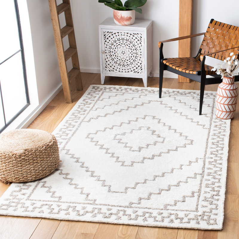 Hand Tufted Performance Oriental Rug, Rectangle 4' x 6'