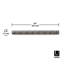 Flip 8-Hook Wall-Mounted Coat Rack, Solid Wood with Flip-Down Hooks for Entryway, Bedroom, Office-86713327