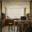 Abat-jour romain sans outils obscurcissant sans outils facile à installer - beige-44107123-45303619