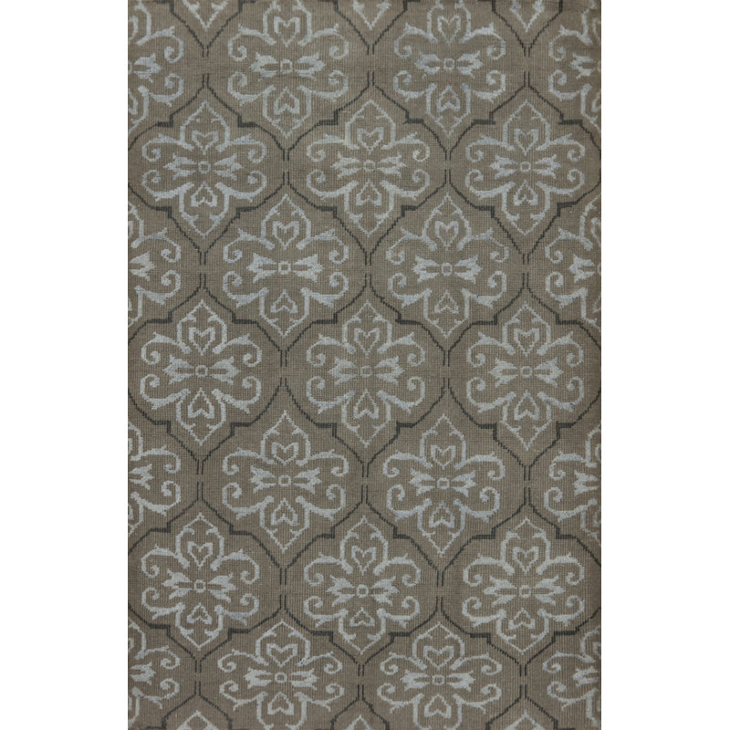 Tapis géométrique indien 5 x 8