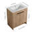 Beid 30" Freestanding Bathroom Vanity with Sink, Floor Standing Vanity with 2 Doors, Ceramic Basin Sink Top-1938765890