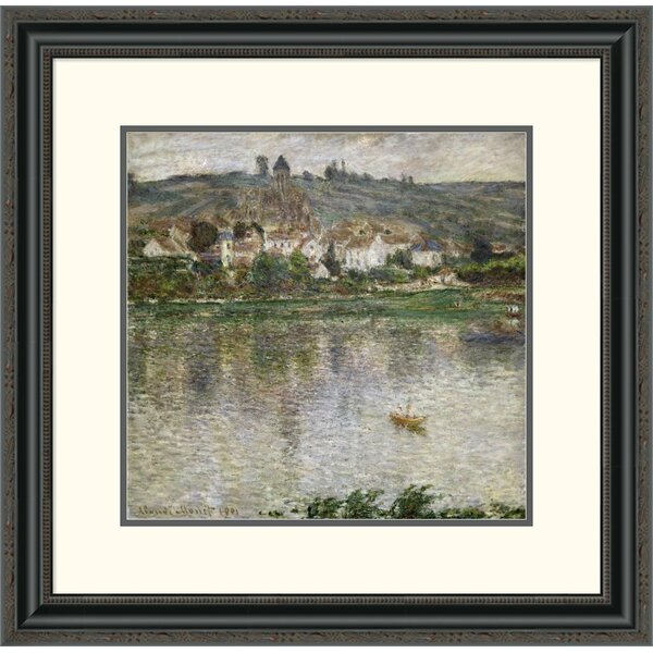 Vault W Artwork 'Vétheuil' by Claude Monet Framed Painting Print | Wayfair