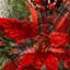 The Holiday Aisle® Tartan Plaid Wreath with Battery Operated Lights-1276358458