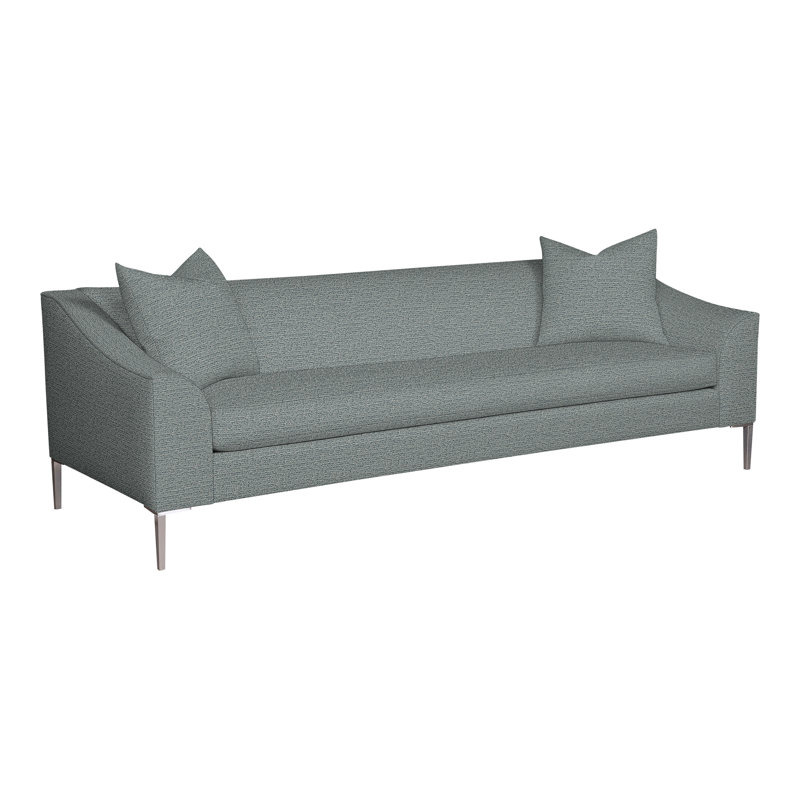 Tess Bench Seat Sofa, Tuck Cobalt Polypropylene/Olefin