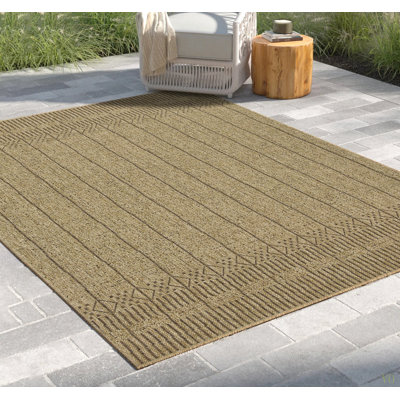 Terre 10 po X 10 pi 3 po Tapis intérieur / extérieur