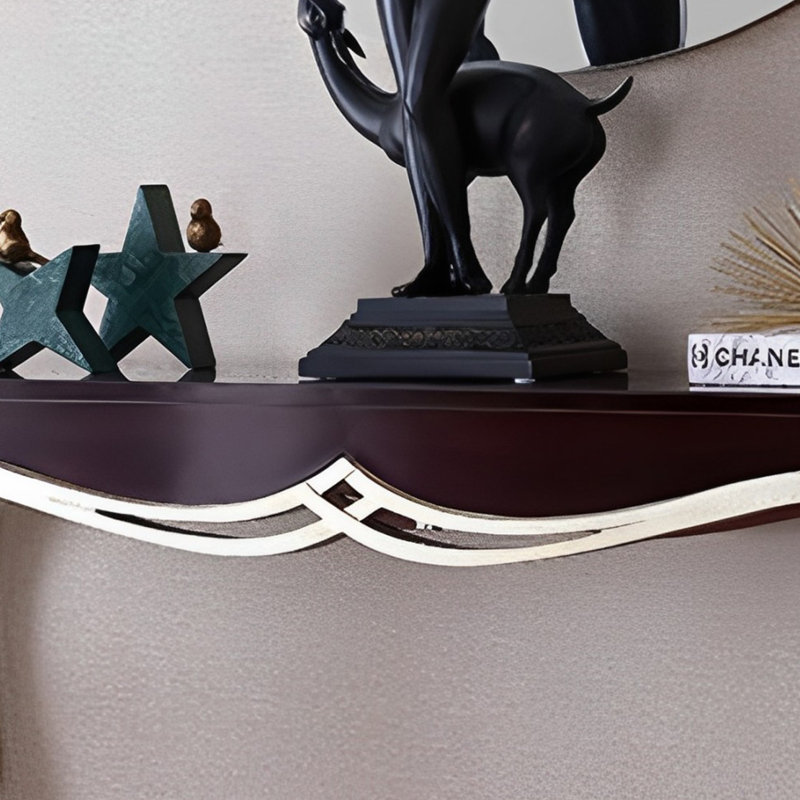 Console Retro Luxury Art, H 35,43 po x l 47,24 po x P 15,75 po